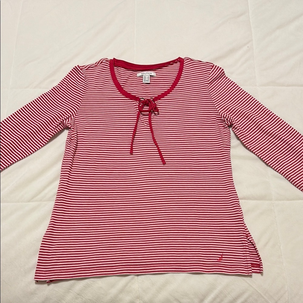 Women’s Nautical 3/4 sleeve blouse
